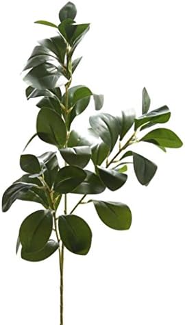 Nikuya Artificial Plant Fake Leaves Bush Wedding Party Home GardenFoliage Grass Decor (A)