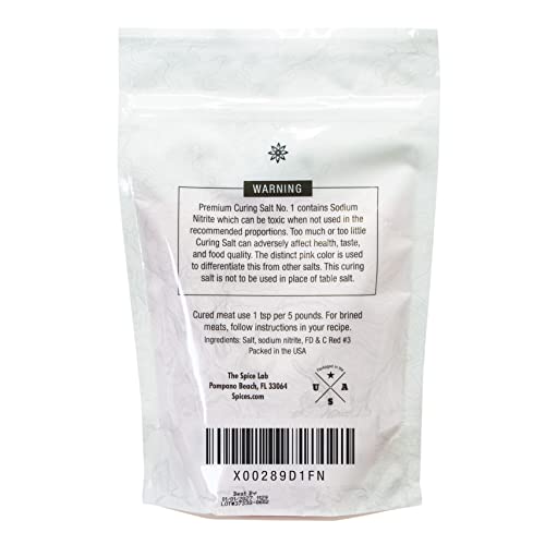 The Spice Lab Curing Salt 1 (2 Lb Bag) Pink Curing Salt (Prague Powder