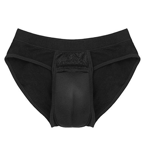 dPoisMens Hiding Gaff Sexy Genital Briefs Panty Crossdresser Apparel Camel Toe Shaping Underwear