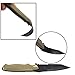 Toonol Tactical Rubber Knife Military Training Dagger Cosplay Funning War Game Knife Props Blade Rubber Fake Knives with Scabbard/Sheath