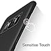 TORRAS Slim Fit Galaxy S8 Case Hard Plastic PC Ultra Thin S8 Mobile Phone Cover Case with Matte Finish Coating Grip Compatible with Samsung Galaxy S8, Black