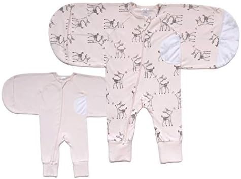 plum baby swaddle suit