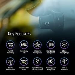 Nextbase 322GW Dash Cam Front + Rear Window Camera