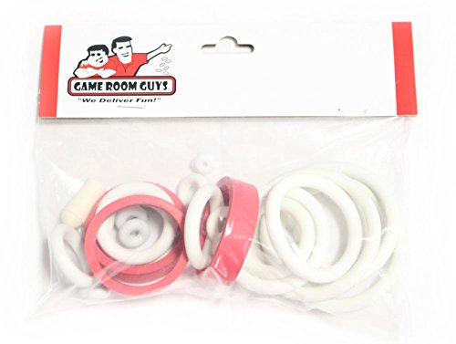 Bally Mr. and Mrs. Pacman Pinball White Rubber Ring Kit