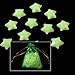 Alllife 200 Pcs Beautiful Starry Sky 3d Glowing in Dark Star Baby Kids Ceiling Wall Room Decor + 4pcs Double-sided Adhesive + Gift Bag