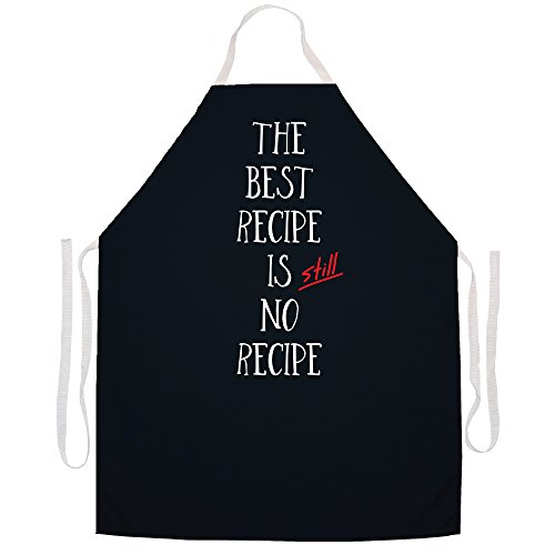 Attitude Aprons Fully Adjustable "Retired Under New Mangement, See Spouse" Apron-Black