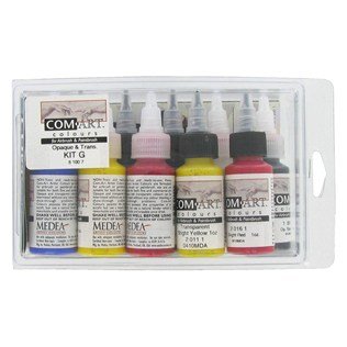 Com-Art Opaque & Transparent Paint Kit