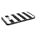 Galaxy S6 Edge Plus case, Hybrid Fancy Colorful Pattern Hard Bumper Case Fit for Samsung Galaxy S6 Edge Plus (white and black)