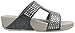 FitFlop Women's Glitzie Slide Sandal, Wild Dove, 7 M US