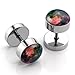 PiercingJ 2-12pcs 16G Solar System Galaxy Universe Stainless Steel Stud Barbell Earrings Illusion Ear Plug 0G Gauge Look
