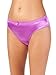 Barbra's 6 Pack Satin Full Coverage Women's Bikini Panties Assorted, Medium