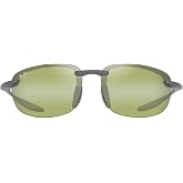 Maui Jim Unisex Hookipa Ultra Rectangular Sunglasses