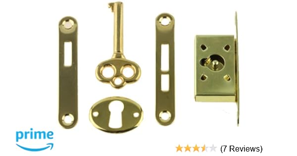 Full Mortise Antique Gold Plated Jewelry Box Small Door Lock