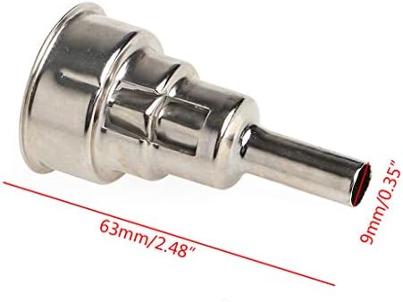 Only y 1PC Iron Circular Nozzle Φ 9mm for Φ33mm 1600W 1800W 2000W Hot Air Guns