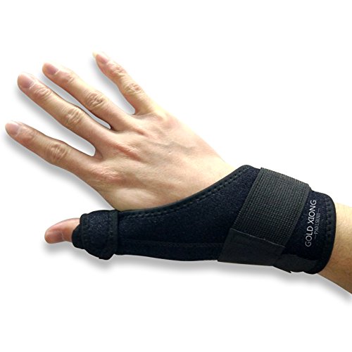 Thumb Splint,Thumb Spica Brace，Neoprene Splint with removable splint Stabilizers for BlackBerry Thumb, Trigger Finger, Mommy Thumb Brace, Arthritis Tendonitis Sprained Thumb Symptoms