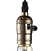 BAYCHEER Industrial Retro Steel Pipe Water Pipe Wall Lamp Wall Sconce Wall Light Valve Antique Wallmount Loft Lamp use E26 Light Bulb Socket for Indoor Restaurant Barn, Black