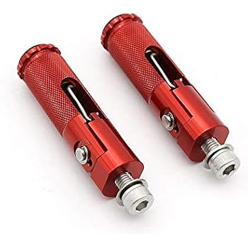 8mm Billet Motorcycle Folding Rearsets Footrest Footpegs Foot pegs Pedal Universal for Yamaha Honda Kawasaki Suzuki KTM BMW Buell Benelli Aprilia Ducati MV Agusta TRIUMPH