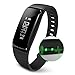 Alisten Fitness Activity Tracker, Smart Sport Band Heart Rate Blood Pressure Bracelet Calorie Step Distance Counter Sleep Quality Recorder MSG Call Push for smartphones