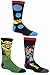 SockShop Kids' 3 Pair Marvel Thor and Loki Cotton Socks