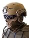 Milspec Monkey MSM SKULL FACE Mask Multi Wrap Head Gear - DUSTY BROWN