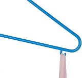 DIVCHI 40-Pack Kids Hangers Multicolour Plastic Tubular Non Slip view 6