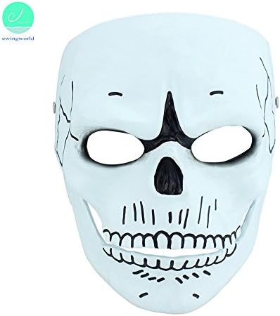 Men Fashion Halloween Skull Ghost Party Bond Mask Cosplay Masked Ball Resin Terror Masks