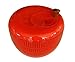 Red Salad Spinner (Small), Apple-Shaped, 3 Quart by Beautiful Life