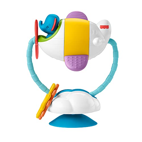 FisherPrice Total Clean Activity Plane, DishwasherSafe High Chair Suction Cup Baby Toy