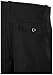 One Tough Brand Men's Cotton Twill Belted Cargo Shorts-Black-38