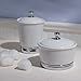 iDesign York Ceramic Canister with Lid - 3.5