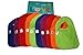 BEST Baby Teething Bibs With Snaps Closure Waterproof 100% Terry Cotton Colorful Dribble & Teething Unique Drooler Bibs Set (Bibs Waterproof 10-Pack (With Gift Box))