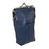 Buxton Womens Leather Framed Cigarette Case Wallet
