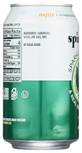 SPINDRIFT NOJITO SPARKLING WATER SINGLE, 12 FZ