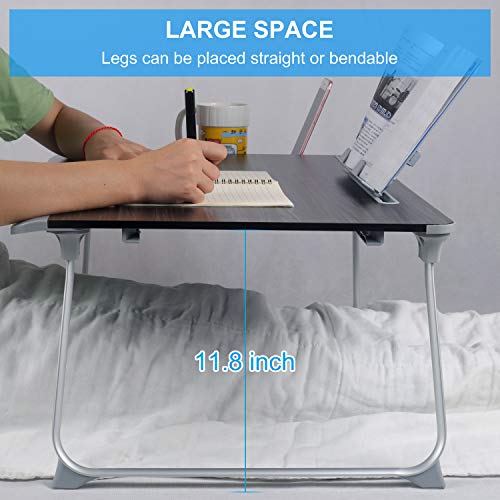 Laptop Bed Table, XXL Bed Trays for Eating, Laptops, Writing, Study and