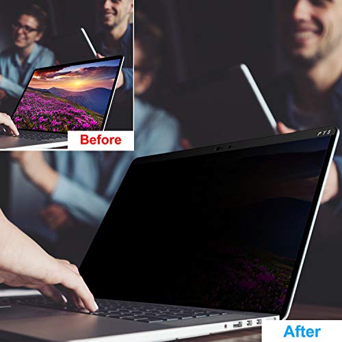 Privacy Screen Protector,Cover Webcam-Magnetic Privacy Filter proterctor Compatible MacBook pro 15 inch[(2012-mid 2016) Model: A1398] - Anti Glare - Thumbnail 4