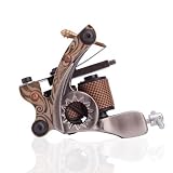 New Cast 10 Laps Coils Tattoo Machine Liner Shader Gun Hb-wgd012b by Tattoo Gun
