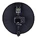 Professional Foldable & Collapsible Speedlight Softbox 45cm/17.7inch Ring Speedlite Flash Diffuser Macro Shoot Round Softbox
