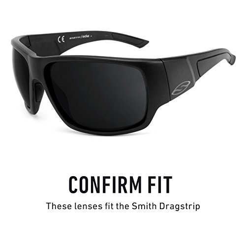 Revant Replacement Lenses for Smith Dragstrip Grey Green