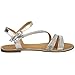 Fashion Thirsty Womens Flat Diamante Summer Sandals Strappy Beach Gladiator Shoes Size USA 7