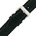 Tech Swiss Extra Long Watch Band Leather Black Padded 22 millimeters