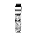 Newest Premium Replacement Accessory Metal Watch Bands Bracelet Strap for Fitbit Alta (No Tracker) (Style D: silver)