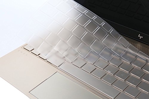 VFENG Premium Thin Clear Keyboard Cover Skin Compatible 2017 Released HP Spectre x360 2-in-1 13.3" 13t 13-w013dx 13-w023dx 13-w053nr 13-ac013dx 13-ac023dx 13-ac033dx (DO NOT Fit Other Models)