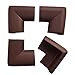 AWESOM 23.3 ft [19.7ft Edge + 12 Corners] Safety Edge & Corner Cushion Guards- Premium Childproofing Protection -COFFEE-EXTRA LONG, EXTRA DENSE,3 Packs