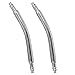 JJDD 2pcs per bag 1.8mm Stainless Steel Curved Spring Bar Pins Link for Watch Band 20mm Watchmaker Repair Component