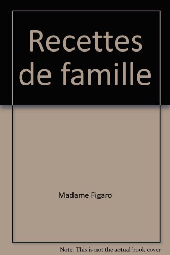Recettes de famille