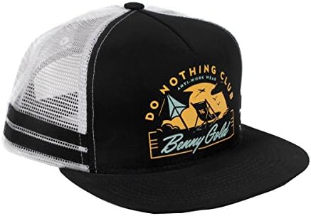 Benny Gold Mens Do Nothing Club Snapback Adjustable Hat/Cap
