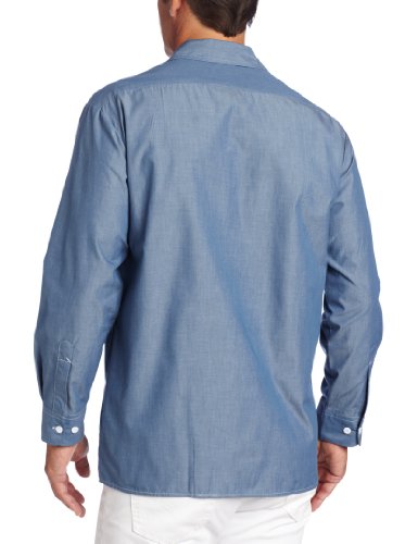 Dickies Men's Long Sleeve Chambray Shirt - Image 3