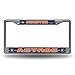 Rico FCGL5501 MLB Houston Astros Bling License Plate Frame, Chrome, 12 x 6-Inch