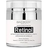 Baebody Retinol Moisturizer Cream for Face and Eye Area - With Retinol, Jojoba Oil, Vitamin E. Fights the Appearance of Wrinkles, Fine Lines. Best Day and Night Cream 1.7 Fl. Oz.