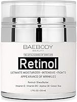 Baebody Retinol Moisturizer Cream for Face and Eye Area - With Retinol, Jojoba Oil, Vitamin E. Fights the Appearance of Wrinkles, Fine Lines. Best Day and Night Cream 1.7 Fl. Oz.